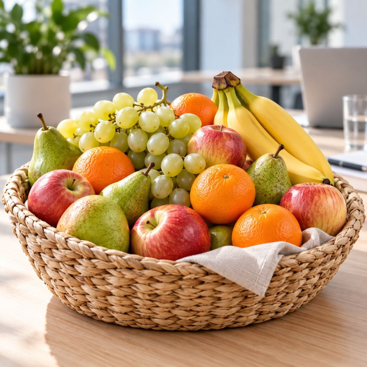 Frischer Früchtekorb für Büros und Teams in Bern